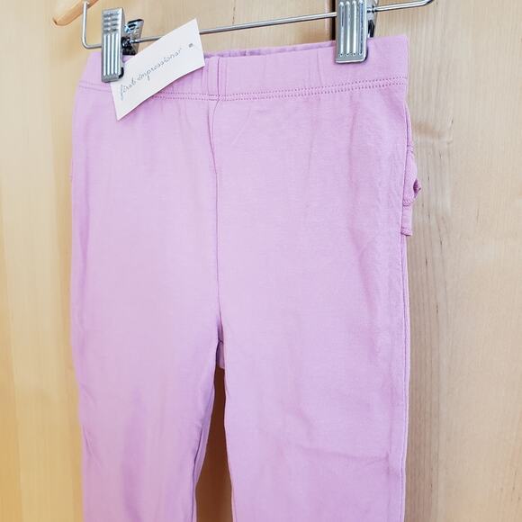 NEW! First Impressions Baby Girl Pink Leggings 24 Months - Picture 2 of 4